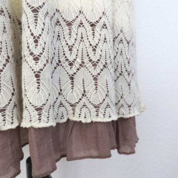 Bib Front Lace Tank Dress - Picture 7 of 7